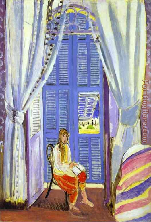 Henri Matisse Les persiennes